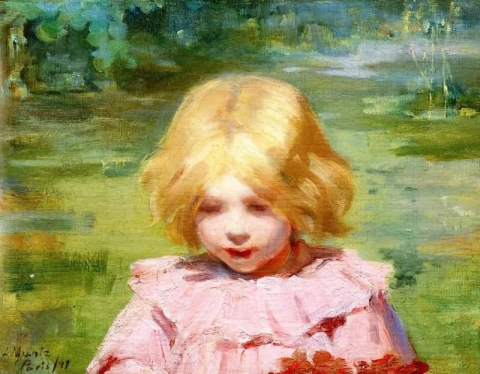 The Pink Dress 1897