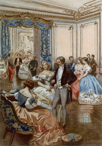 Ecos de Bon Ton e da vida da moda em 1850 1887