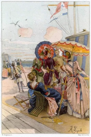 同時代の女性たち。世紀末 1887