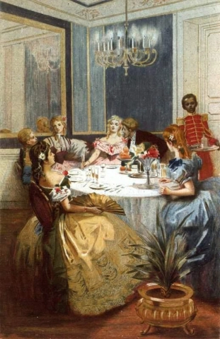 第二帝国时期的巴黎妇女 1887