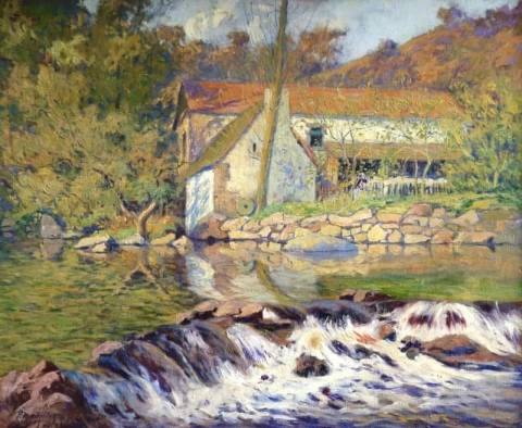 O Moulin De La Folie em Crozant 1905