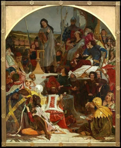 Chaucer At The Court Of Edward III 1847-51