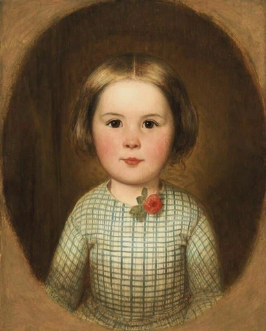 Portrait Of Elizabeth Clara Bromley 1846-49