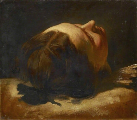 Studie zur Hinrichtung von Mary Queen Of Scots 1839-41