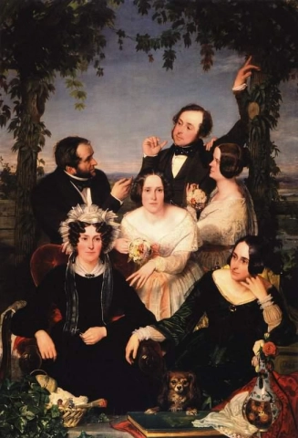 The Bromley Family 1844