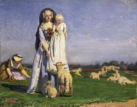 Los bonitos corderos Baa 1852