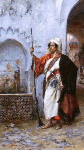 Arabische krijger 1878