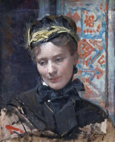 Retrato de uma senhora 1885-95