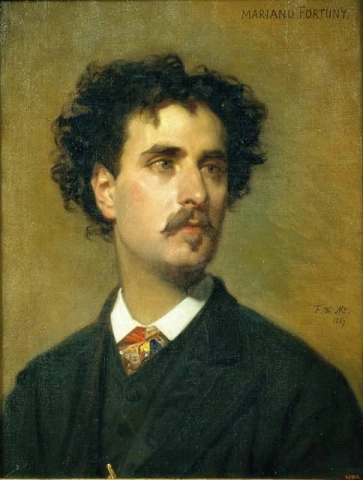 マリ・ノ・フォーチュニーの肖像 1867