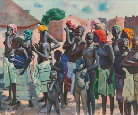 西非妇女 1945-47