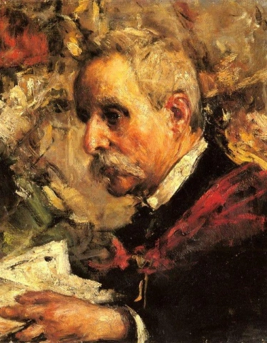 Ein Porträt des Vaters des Künstlers