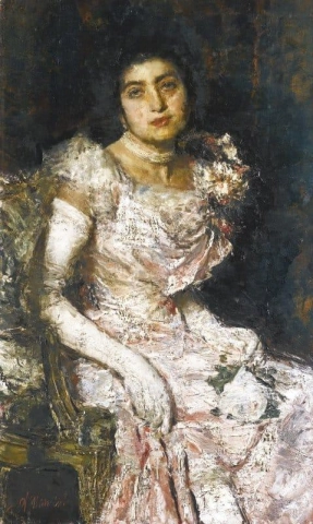 Before The Ball Ca. 1898-99