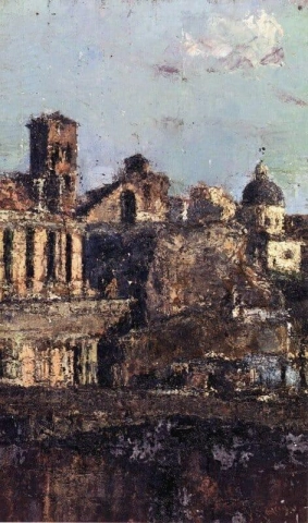 Vista da cidade italiana, 1878