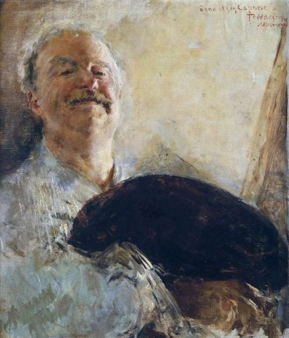Selbstporträt um 1910