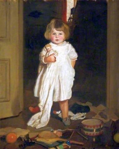 Annabel und ihr Spielzeug 1912