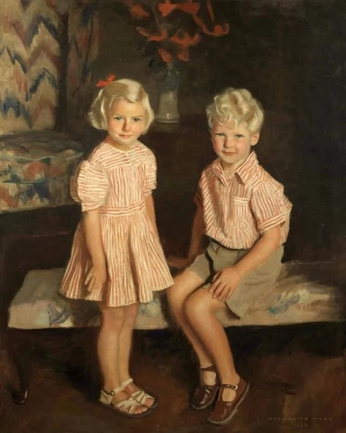 Bruder und Schwester 1936
