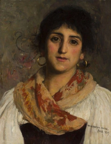 Italiensk jente 1889