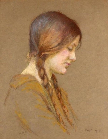 Portrait Of Beryl 1914