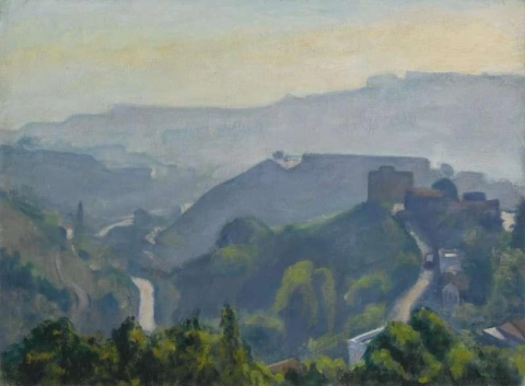 Mist op de heuvels van Algiers, ca. 1944-45