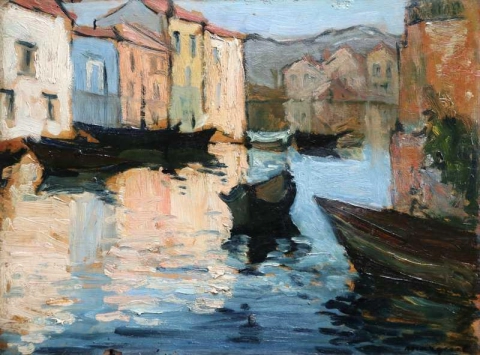 Venedigs kanal ca 1935