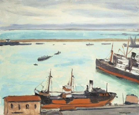 رصيف القارب الأحمر، 1932-34