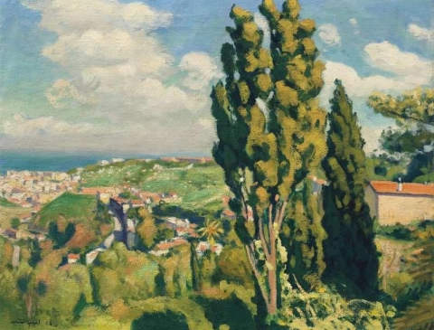 The Cypress Of Djenan Sidi Sa D 1946