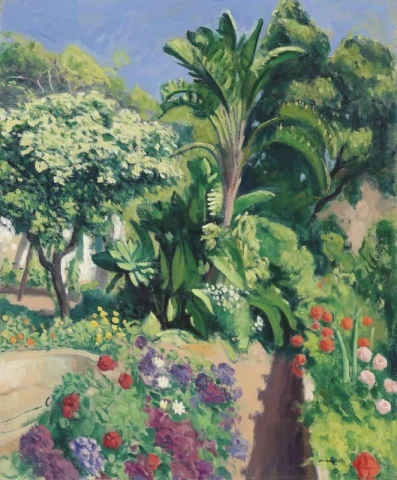 꽃밭(1943-45년경)