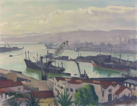 Segeln in Le Port Soleil, ca. 1942-43