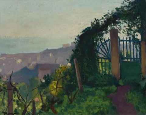 El portal en el verdor Ca. 1943-44