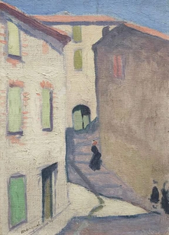 Rue Montante Collioure 1912