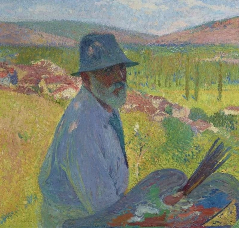 《La Bastide-du-vert》自画像 1905