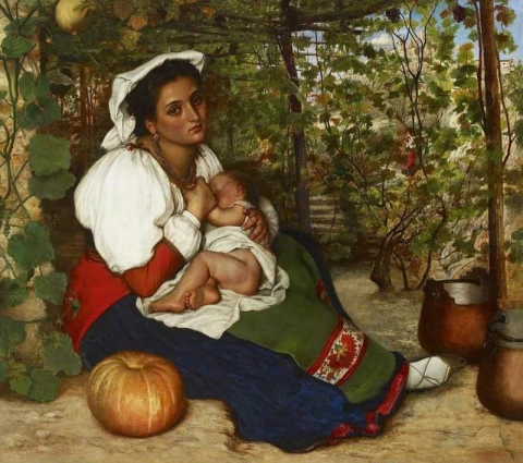 En kvinna från San Germano 1864