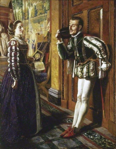 Katherine ja Petruchio 1855