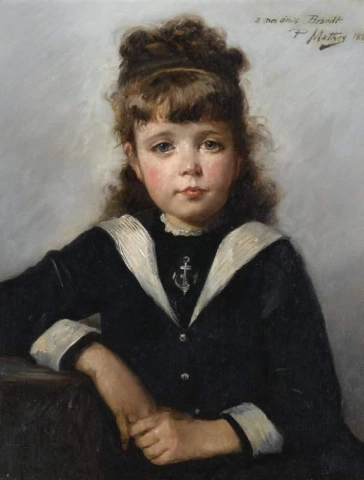 Meisje als zeeman 1889