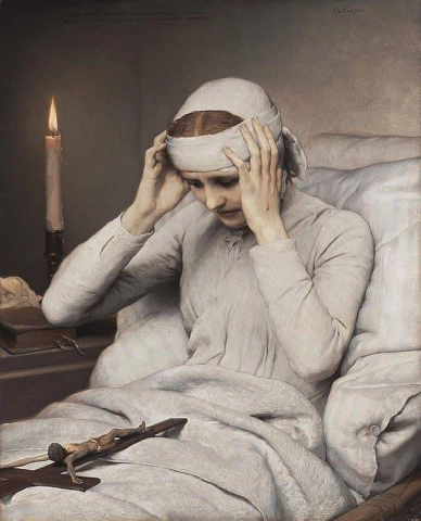 Ekstaattinen neitsyt Anna Katharina Emmerich 1885