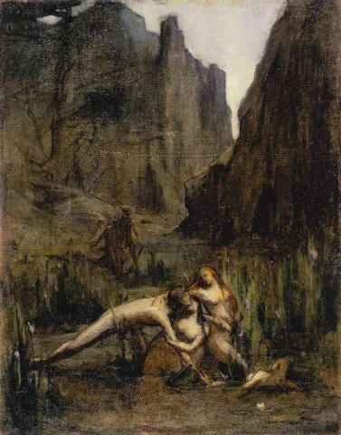 海拉斯与仙女 1892
