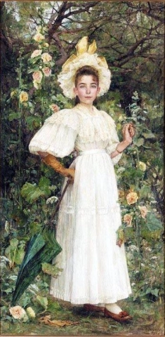 Ritratto della figlia dell'artista 1894