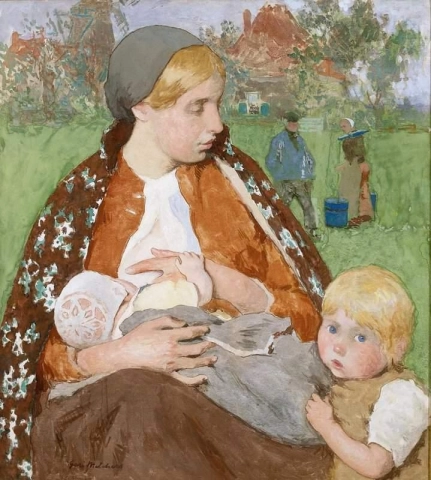 Madonna Of The Fields 1895-1900