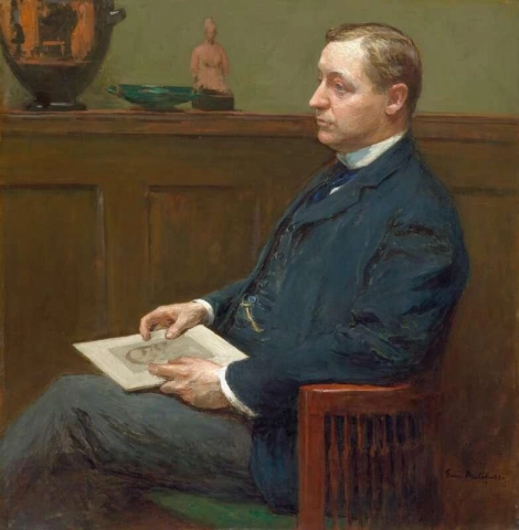 Portret van Charles Lawrence Hutchinson, ca. 1902