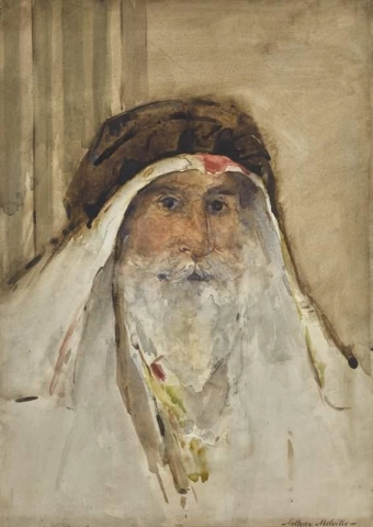 Head Of A Copt Sheikh A Chga