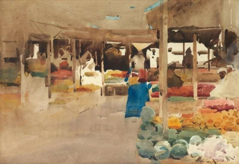 O mercado de frutas