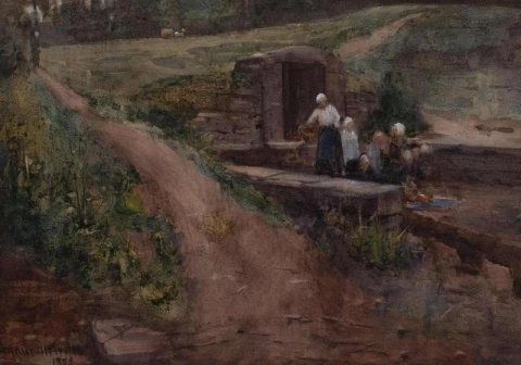 Washerwomen At Grez 1878