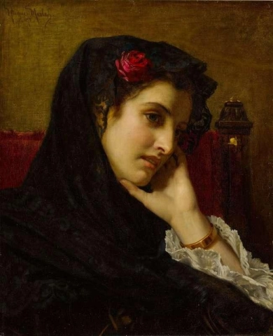En spansk skjønnhet 1875