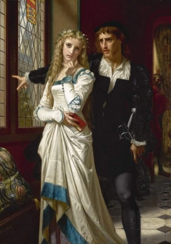 Amleto e Ofelia 1873