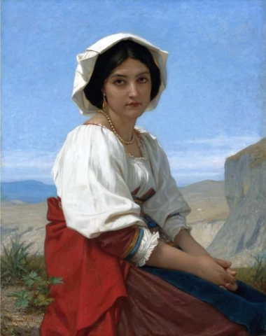 Итальянская девушка 1863