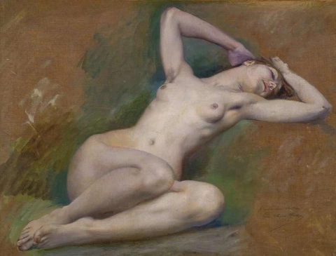 Study For The Figure Of Spring At L Opera Comique Paris