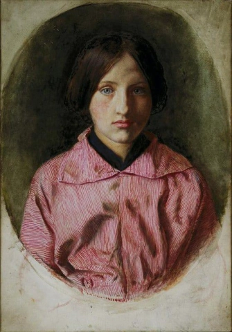 Una muchacha de las tierras altas 1854