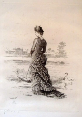 En penny for hennes tanker 1878