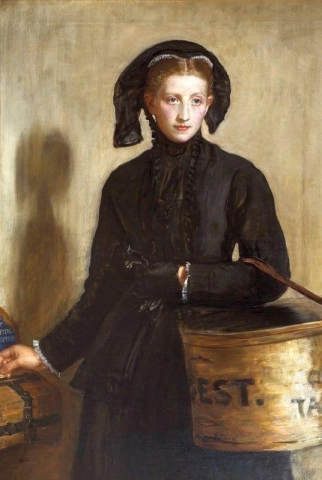 Un acaro della vedova 1870