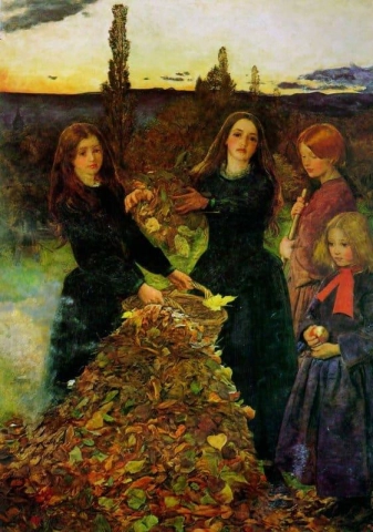 Hojas de otoño 1854-56
